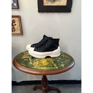 Converse Chuck Taylor All Star Lugged 2.0 Counter Climate Black White Boots 8.5